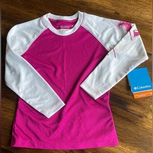 Columbia PFG girls rash guard - NWT - size XXS (4/5)